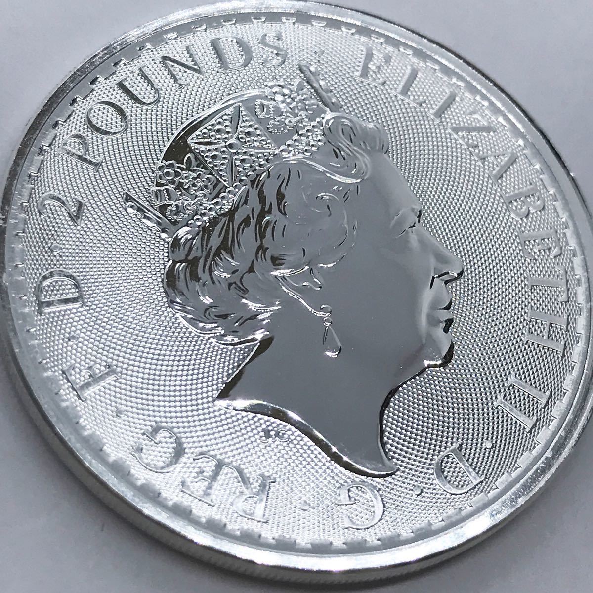 2021年 英国ブリタニア銀貨 純銀1オンス 本物です｜Yahoo!フリマ（旧