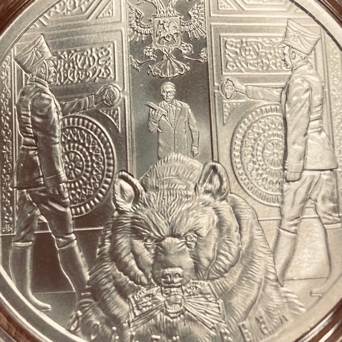プーチン大統領 1オンス銀貨 ダラーベア｜Yahoo!フリマ（旧PayPayフリマ）