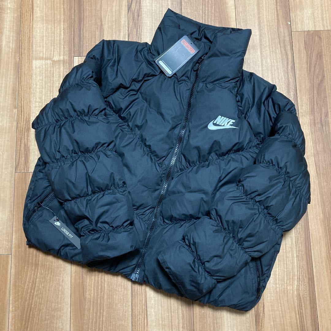 NIKE ナイキ XL ショート ダウンジャケット レディース ジャンバー