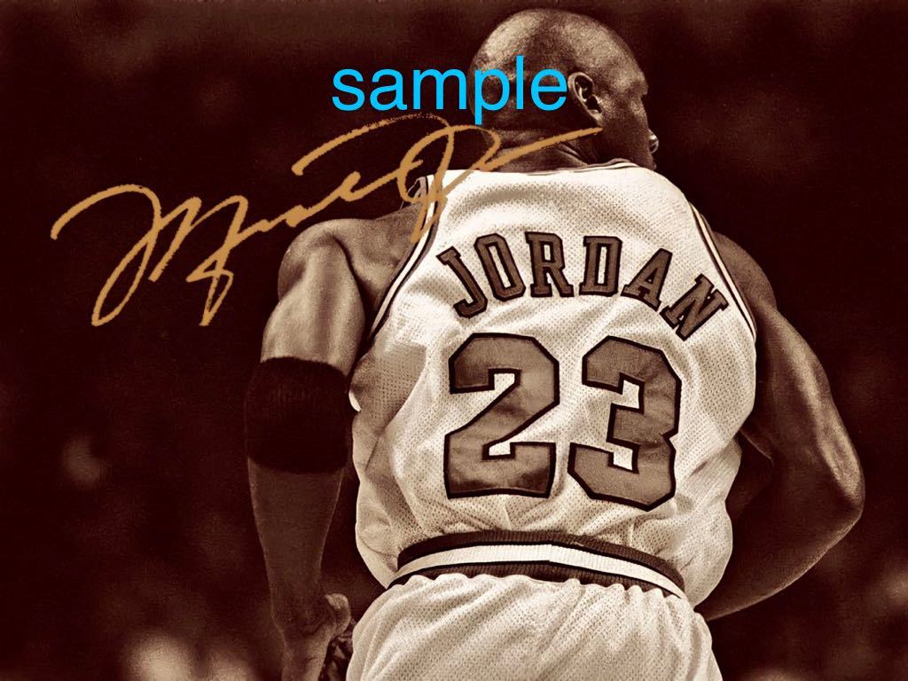Yahoo!オークション - NBA マイケルジョーダン 高画質 サイン フォト C