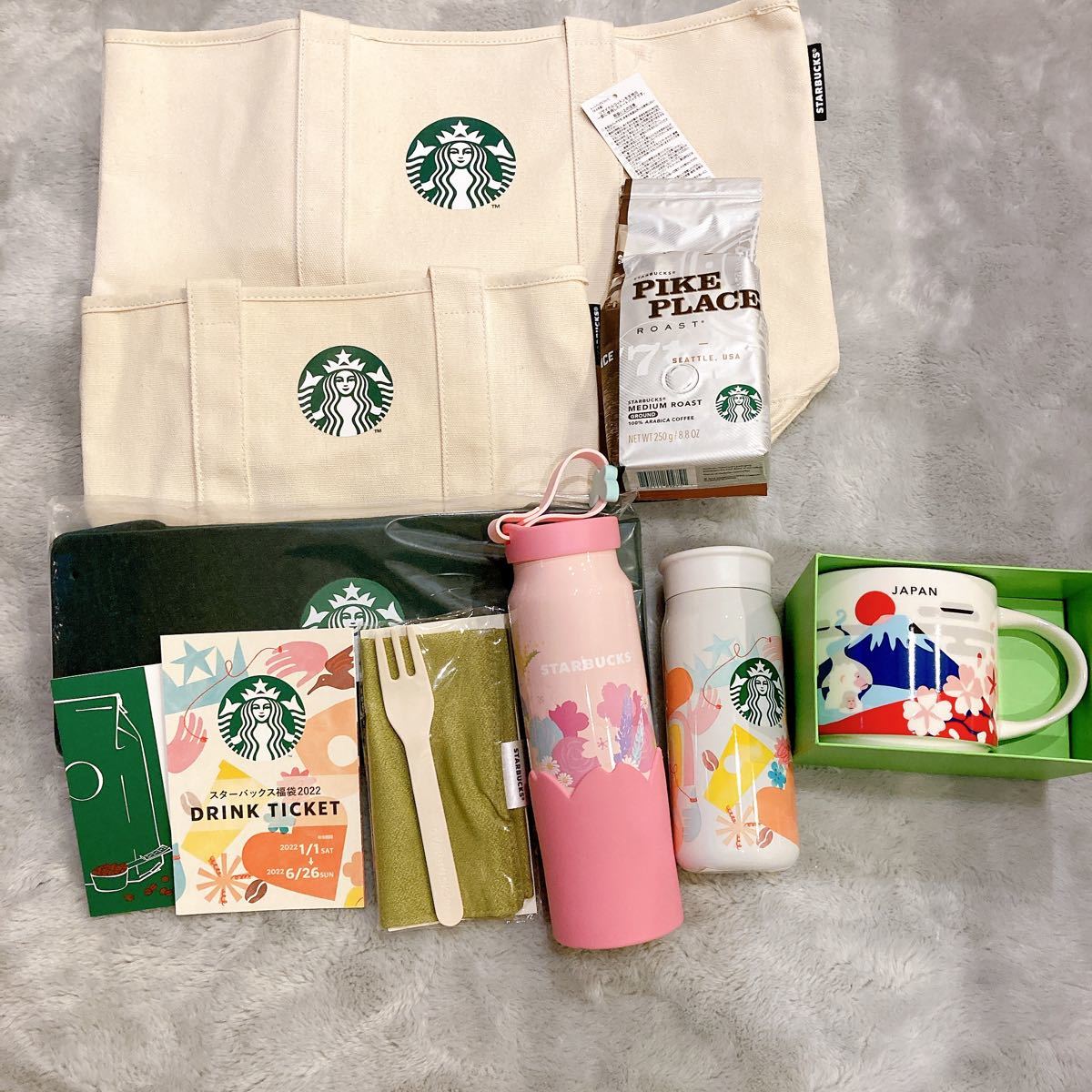 スタバ福袋2022 抜き取りなし｜Yahoo!フリマ（旧PayPayフリマ）