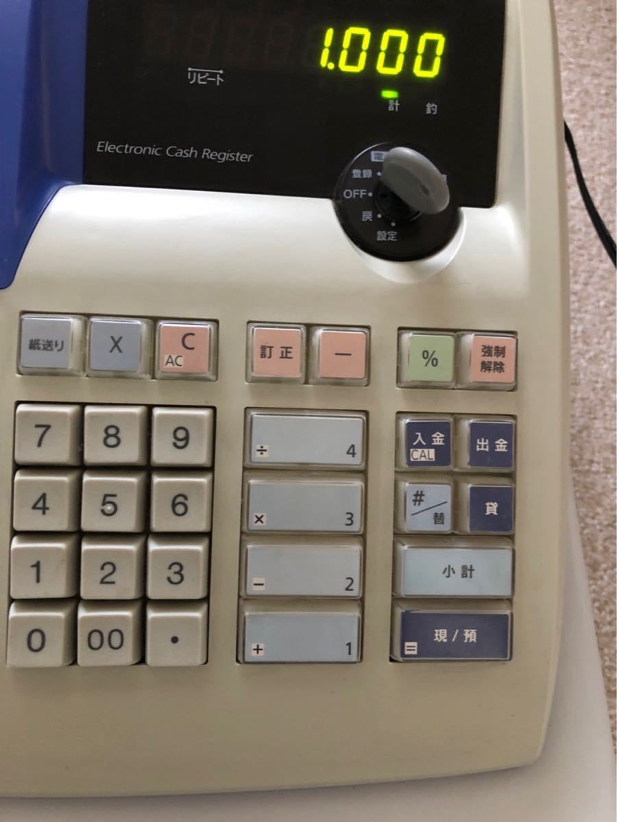 カシオ 電子レジスター te-m80｜Yahoo!フリマ（旧PayPayフリマ）