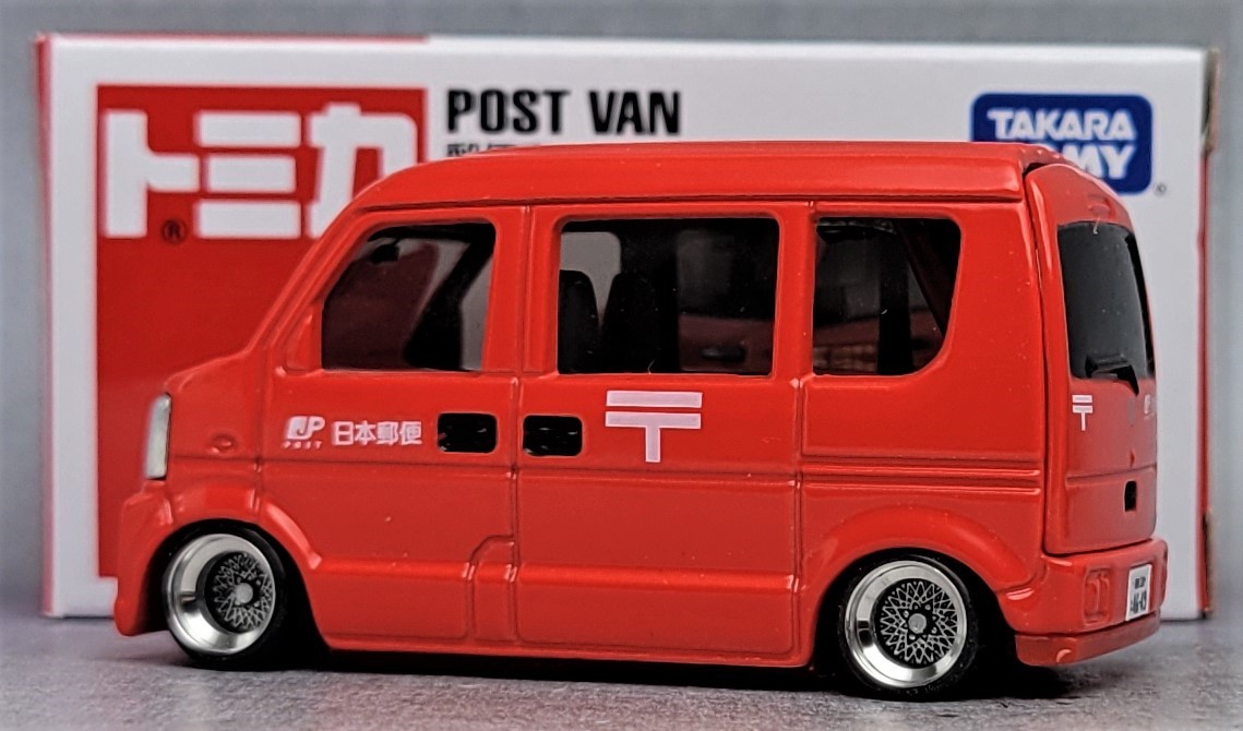 Yahoo!オークション - 1/57 スズキ エブリィワゴン改 郵便車 インチア