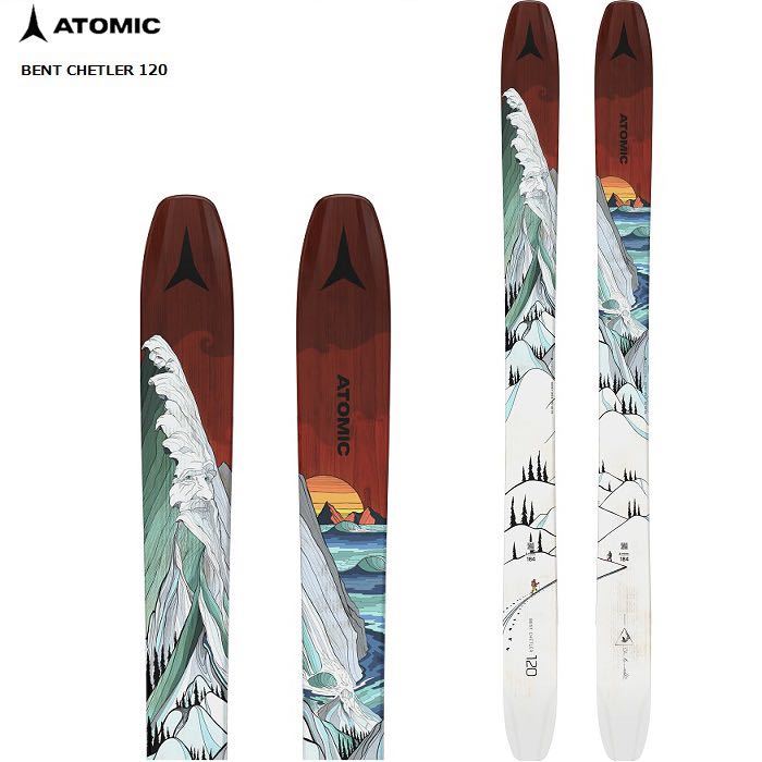 ATOMIC アトミック スキー板 184cm BENT CHETLER 120 ベンチュトラー