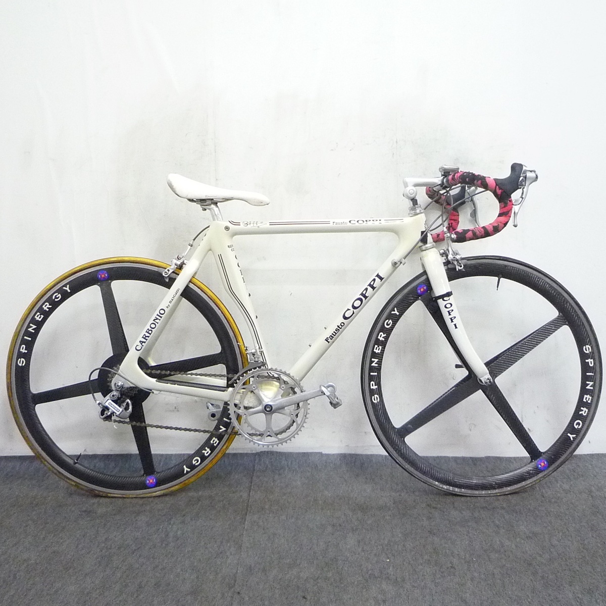 Yahoo!オークション - ロードバイク Fausto COPPI LUGANO53 カーボンフ