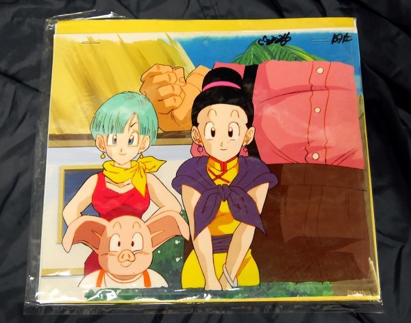 Yahoo!オークション - ドラゴンボール セル画 チチ ブルマ ウーロン