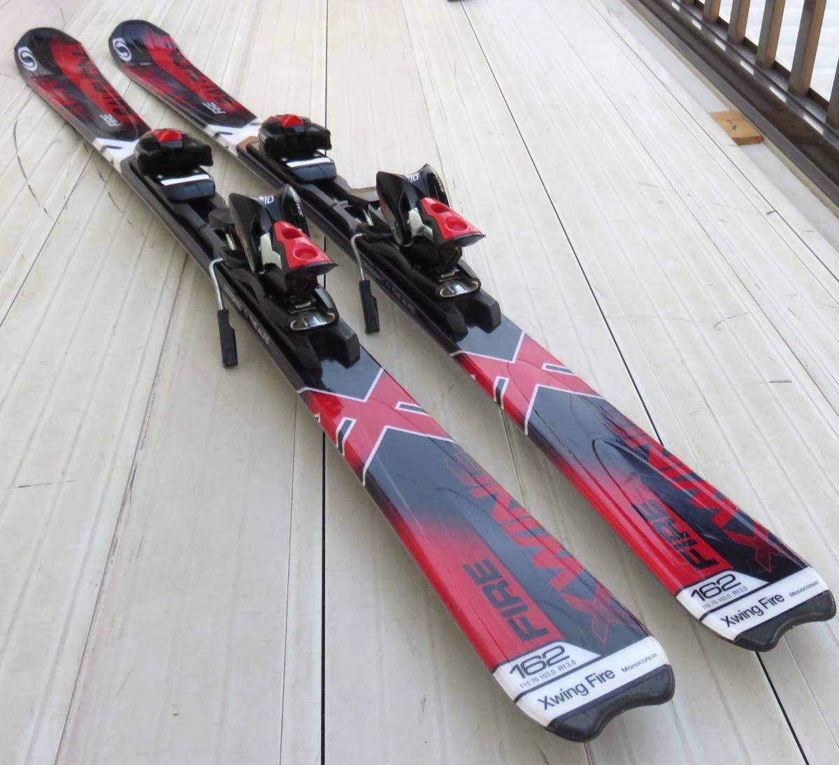 Yahoo!オークション - スキー SALOMON Xwing Fire 162cm SALOMON L10調