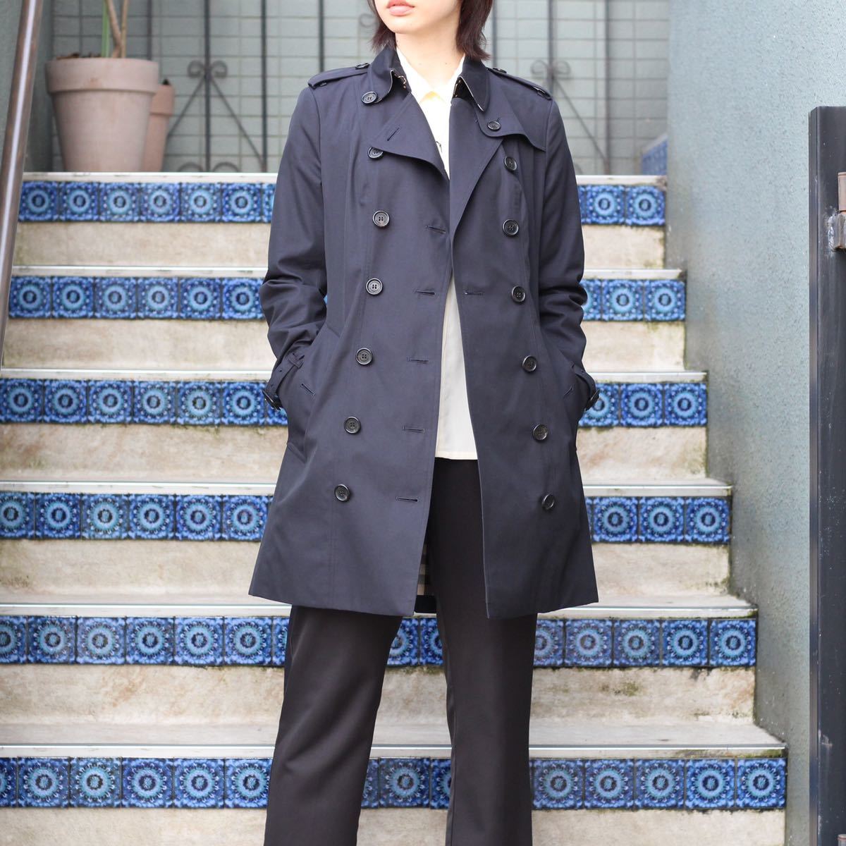 新品タグ付BURBERRY LONDON ENGLAND SANDRINGHAMバーバリーロンドン