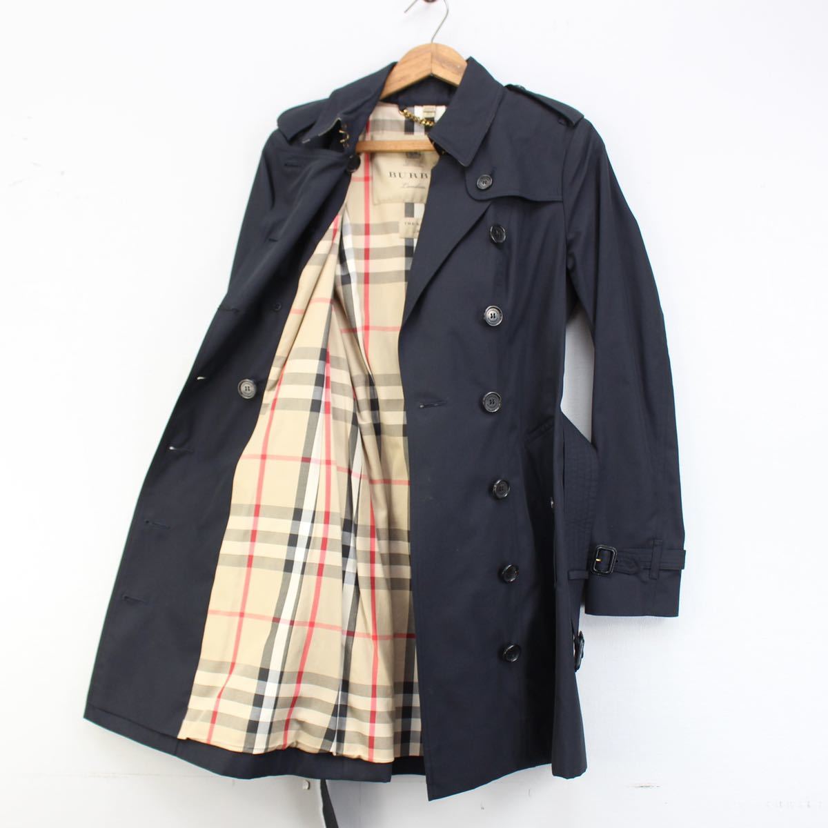新品タグ付BURBERRY LONDON ENGLAND SANDRINGHAMバーバリーロンドン