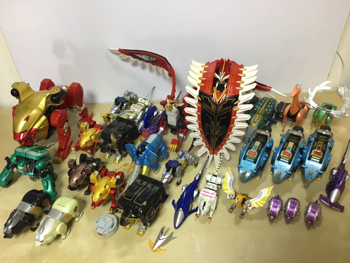 Yahoo!オークション - 百獣戦隊 ガオレンジャー 当時物 DX 超合金 ガオ