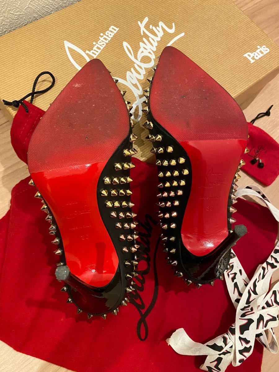 Christian Louboutin クリスチャン ルブタン スパイク 36 クリスチャン