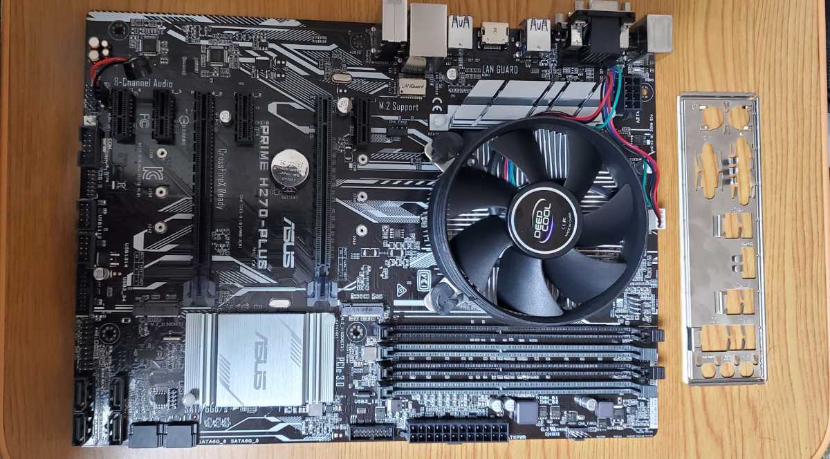 4点セット】 i7-7700K/マザボH270F/メモリ16GB/クーラー 4点セット