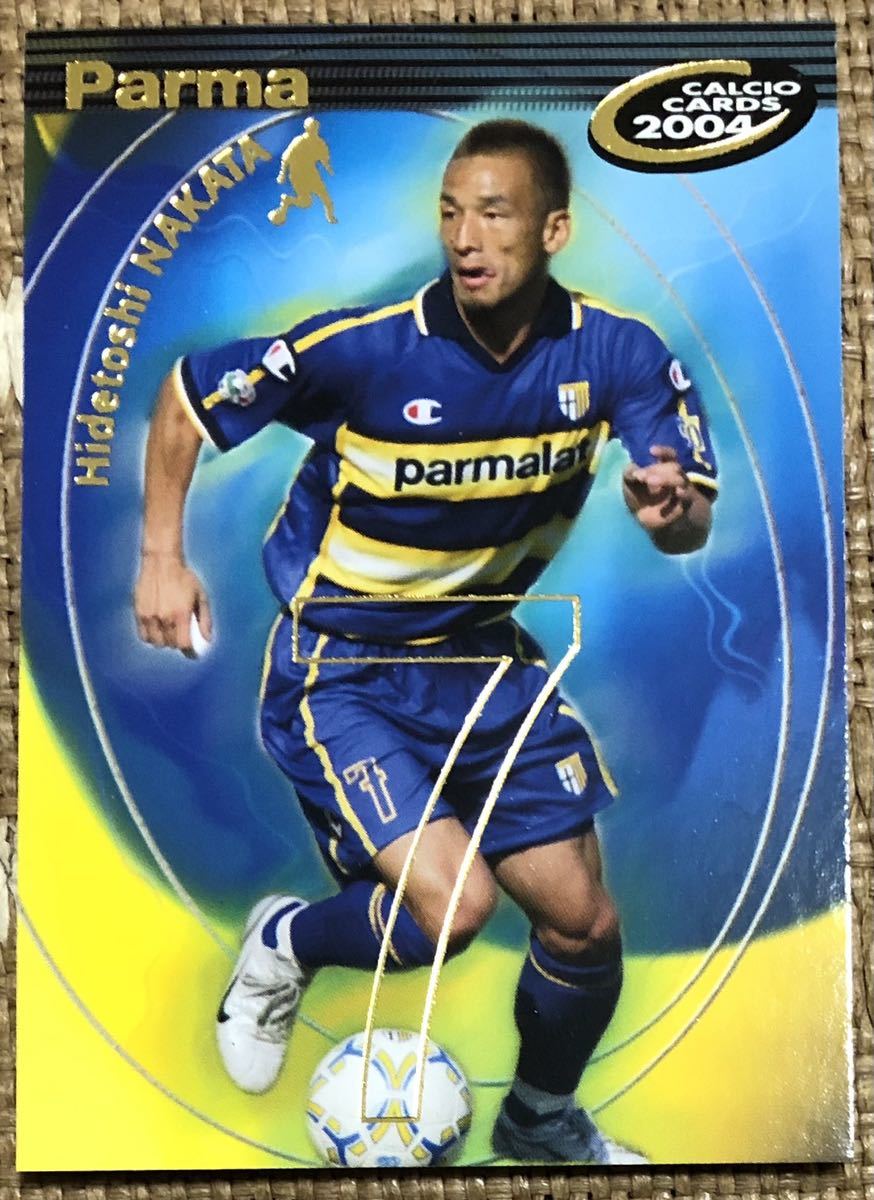 Yahoo!オークション - PANINI CALCIO 2004 中田英寿 パルマ