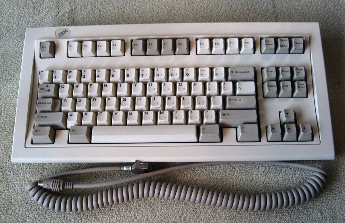 Yahoo!オークション - IBM model M Space Saver 1392934 バックリング
