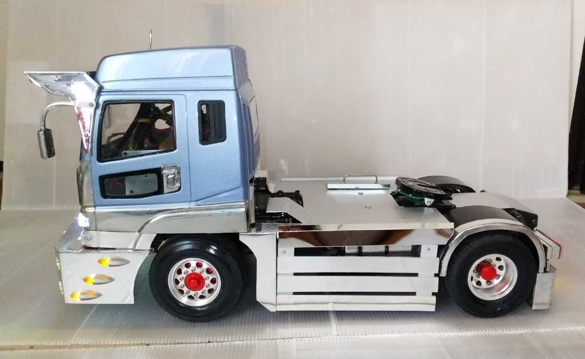 Yahoo!オークション - TAMIYA タミヤ 1/14 ムネトラ キャビン デコトラ