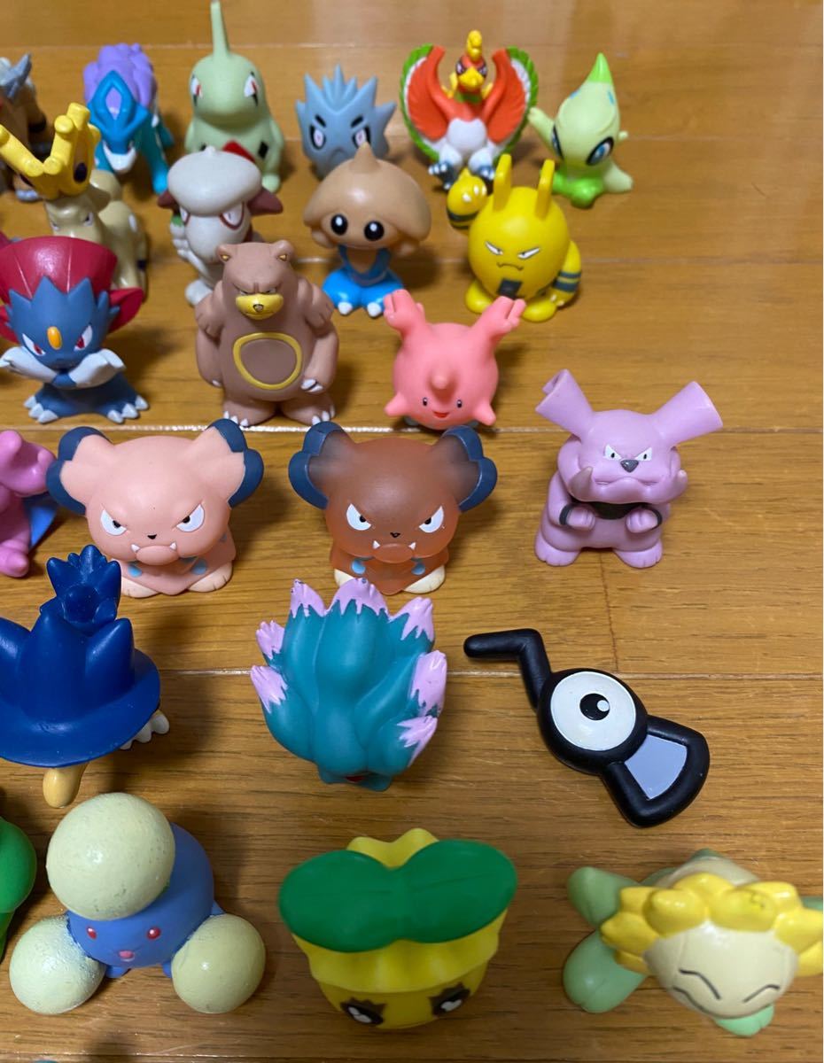 ポケモンキッズ 指人形 79個 ポケットモンスター 金銀クリスタル