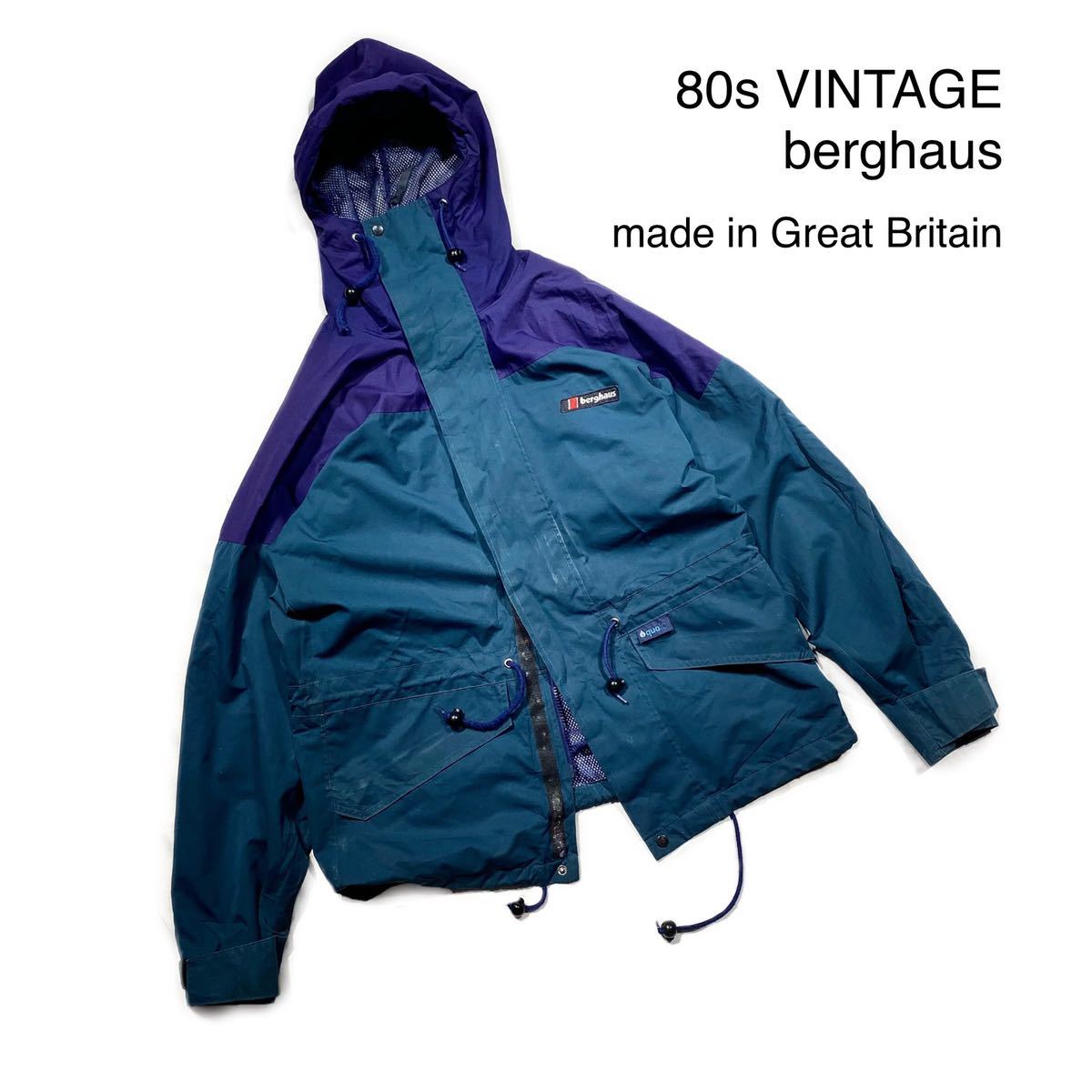 イギリス製80sビンテージberghausバーグハウスAquafoilマウンテン