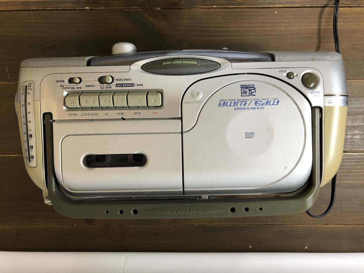 Yahoo!オークション - KENWOOD ケンウッド CDラジカセ CDX-A5WM