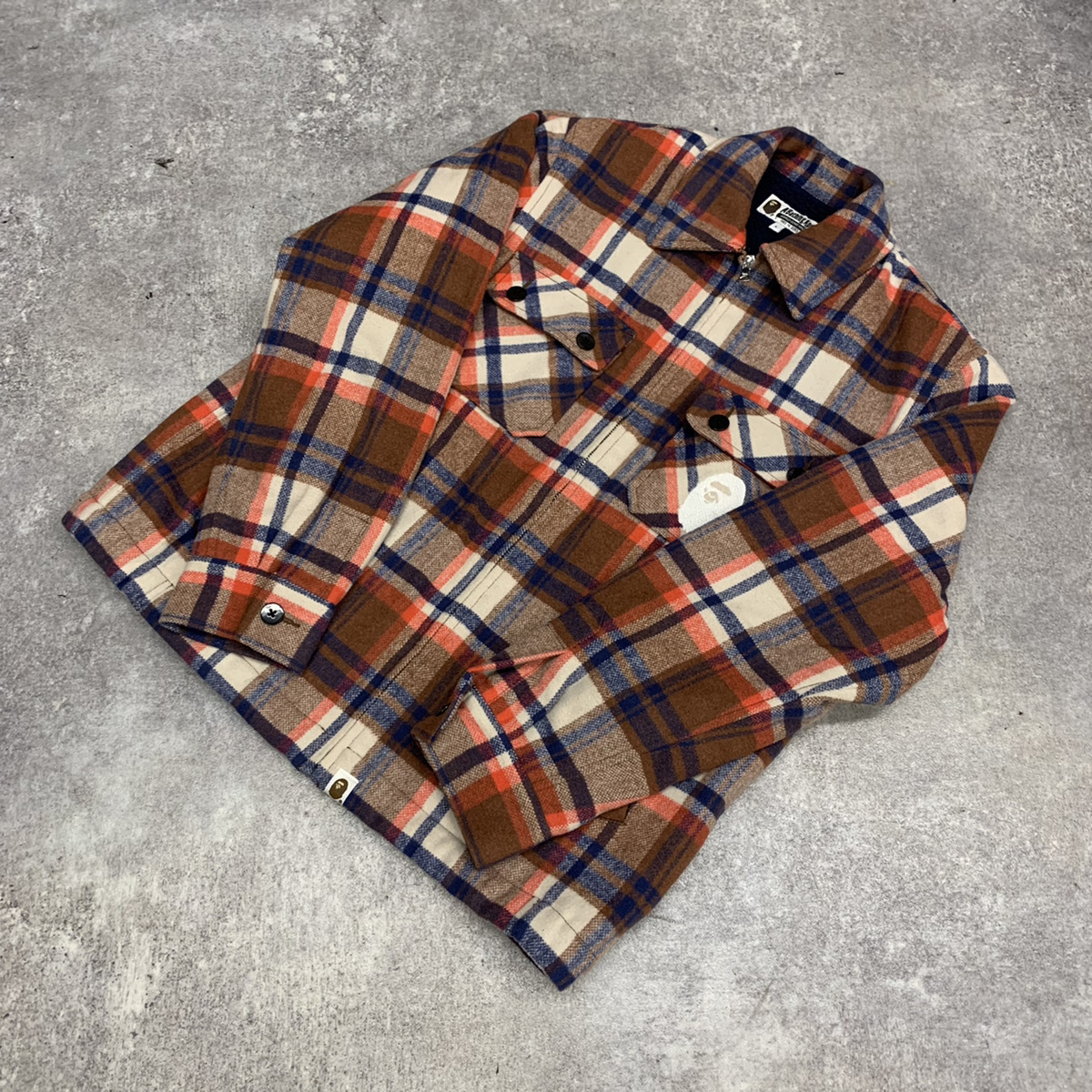 Yahoo!オークション - A BATHING APE ア ベイシング エイプ BAPE CHEC