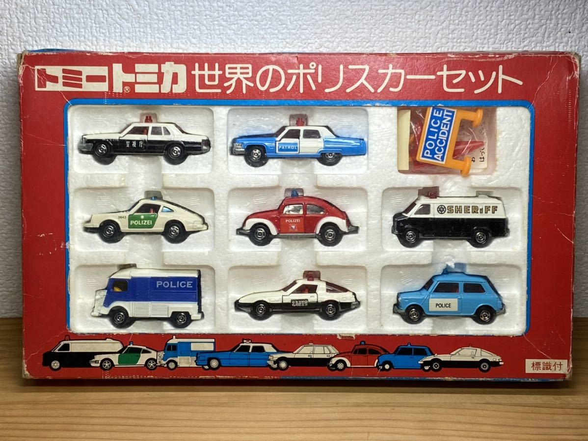 Yahoo!オークション - トミカ 世界のポリスカーセット ギフト 日本製