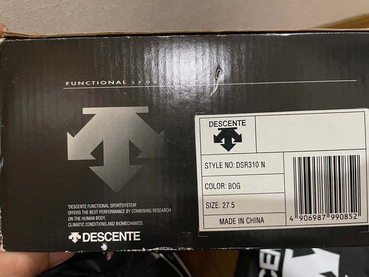 デサント DESCENTE スニーカー 長嶋茂雄モデル 限定品 シリアルNO有