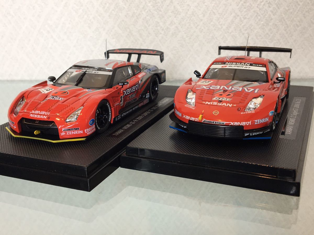 送料無料 1/43 ザナヴィ ニスモ GT-R R35 フェアレディZ スーパーGT