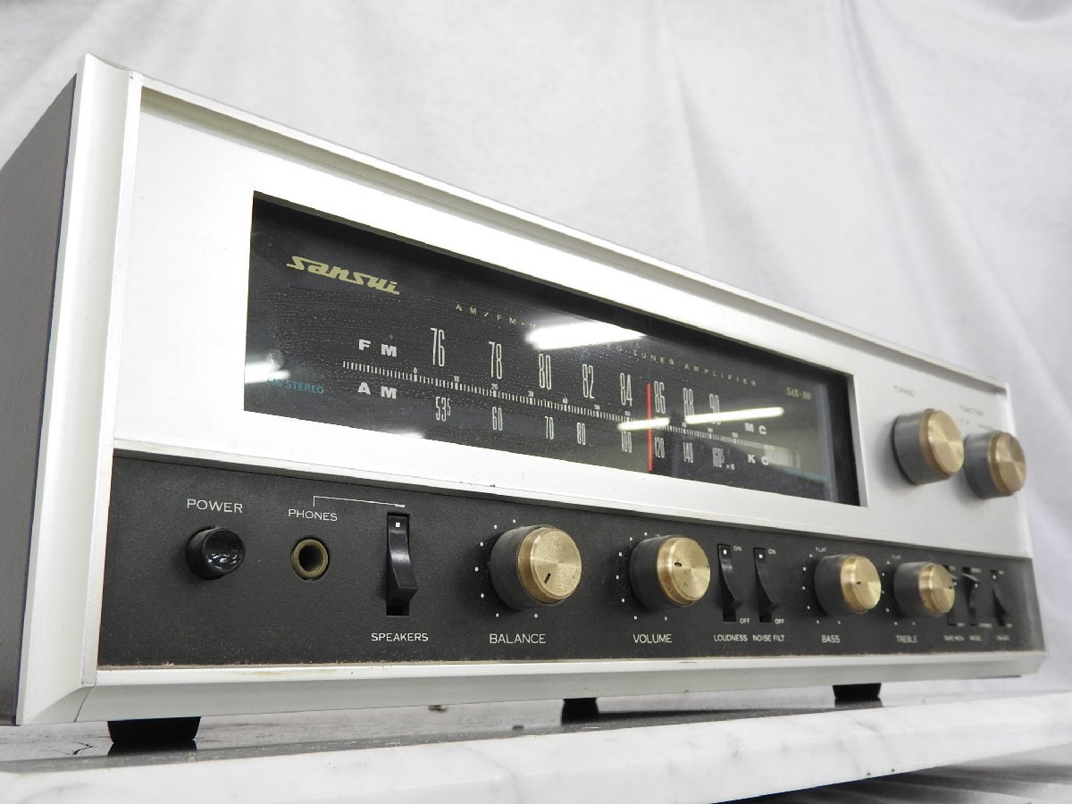 Yahoo!オークション - SANSUI サンスイ SAX-300 真空管アンプ＆チュー