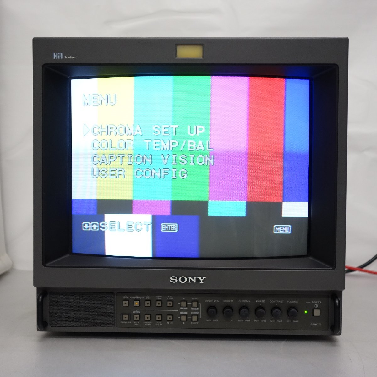 Yahoo!オークション - SONY PVM-1454Q 業務用14型HRトリニトロンカラー
