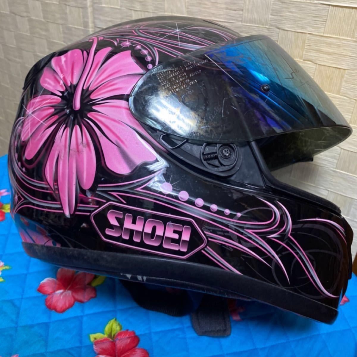 SHOEI フルフェイス ヘルメット ハイビスカス Lサイズ｜Yahoo!フリマ