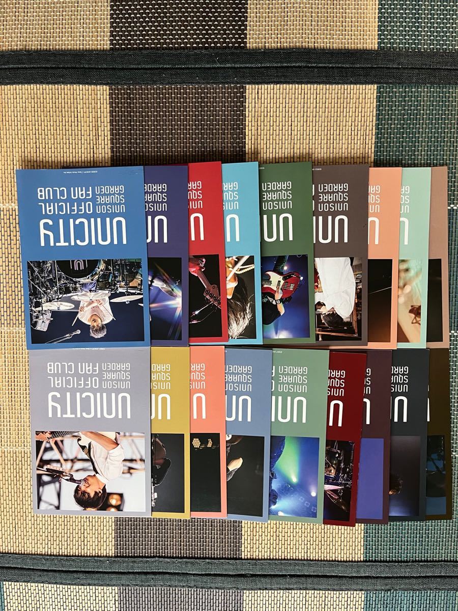 UNIMAG 18冊セット UNISON SQUARE GARDEN ファンクラブ会報｜Yahoo