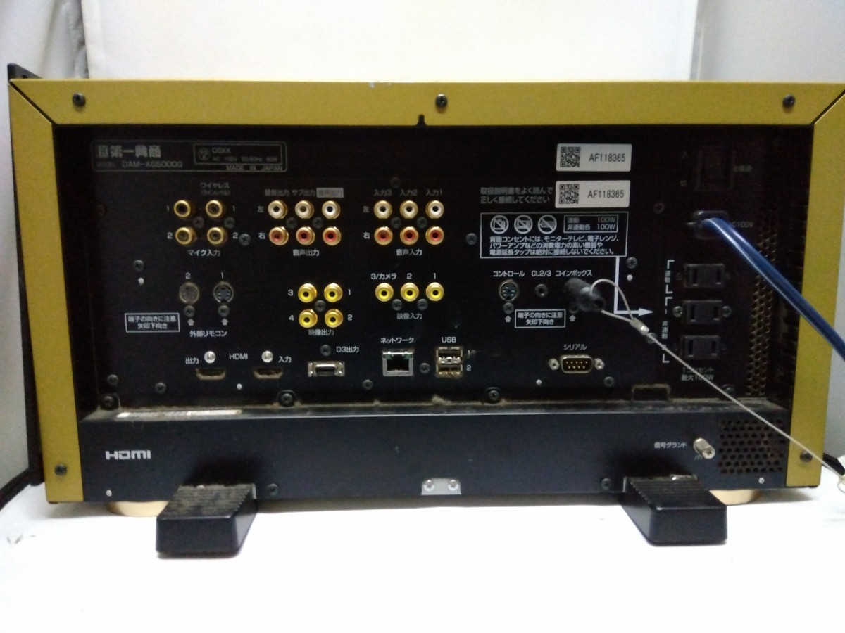 LIVE DAM GOLD EDITION-XG5000G 第一興商 ダム 業務用カラオケ