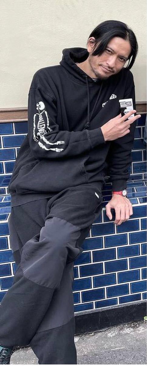 Lサイズ】長瀬着 CHALLENGER 10TH SKULL LOGO HOODIE チャレンジャー