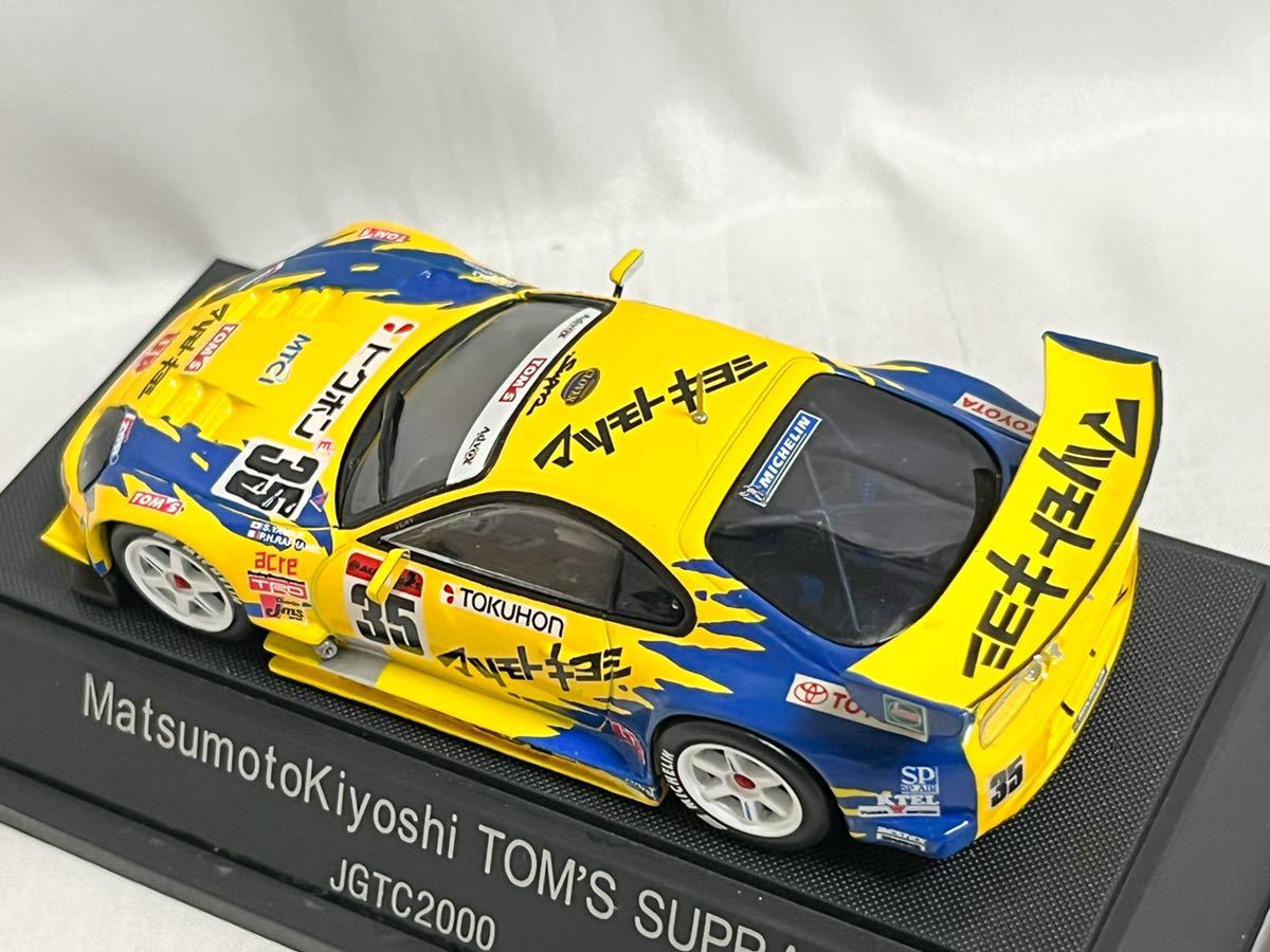 EBBRO 1/43 マツモトキヨシ トムス スープラ JGTC 2000 山路慎一