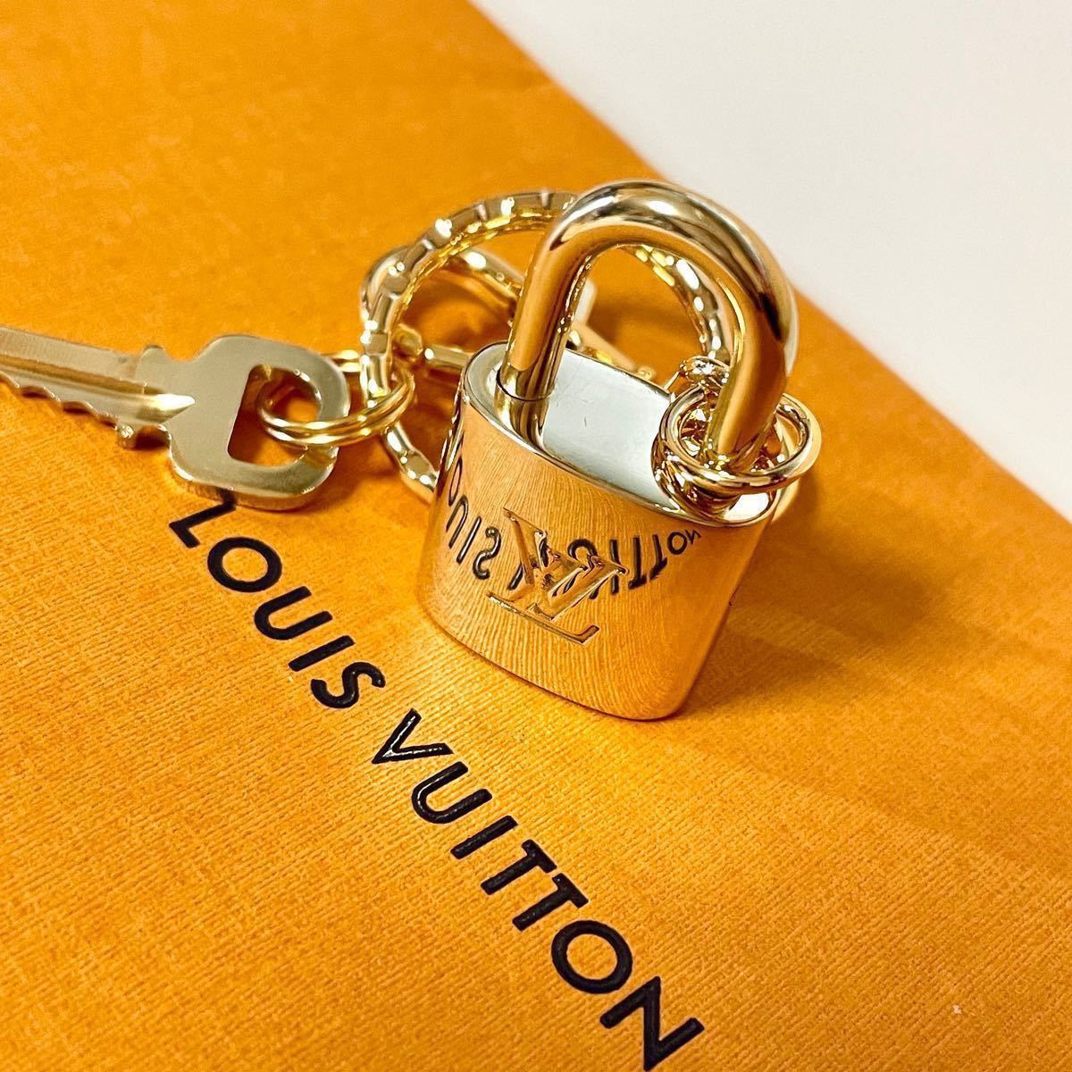 ルイヴィトン パドロック カデナ 南京錠 Louis Vuitton 鍵 キー