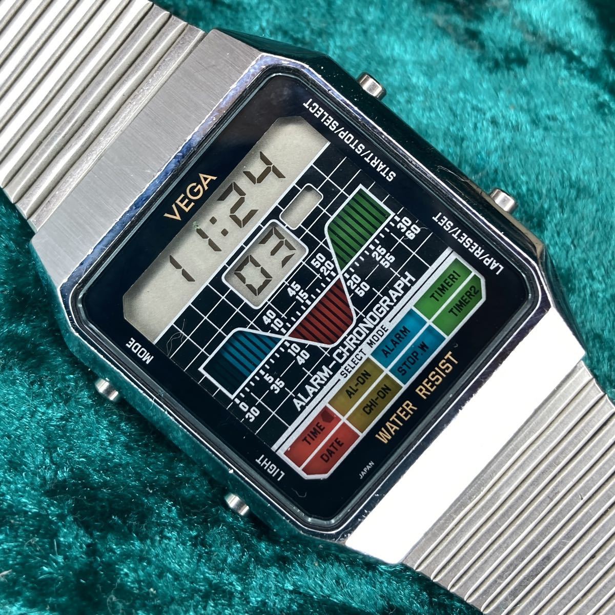 Yahoo!オークション - ビンテージ CITIZEN VEGA デジタル 激レア 希少