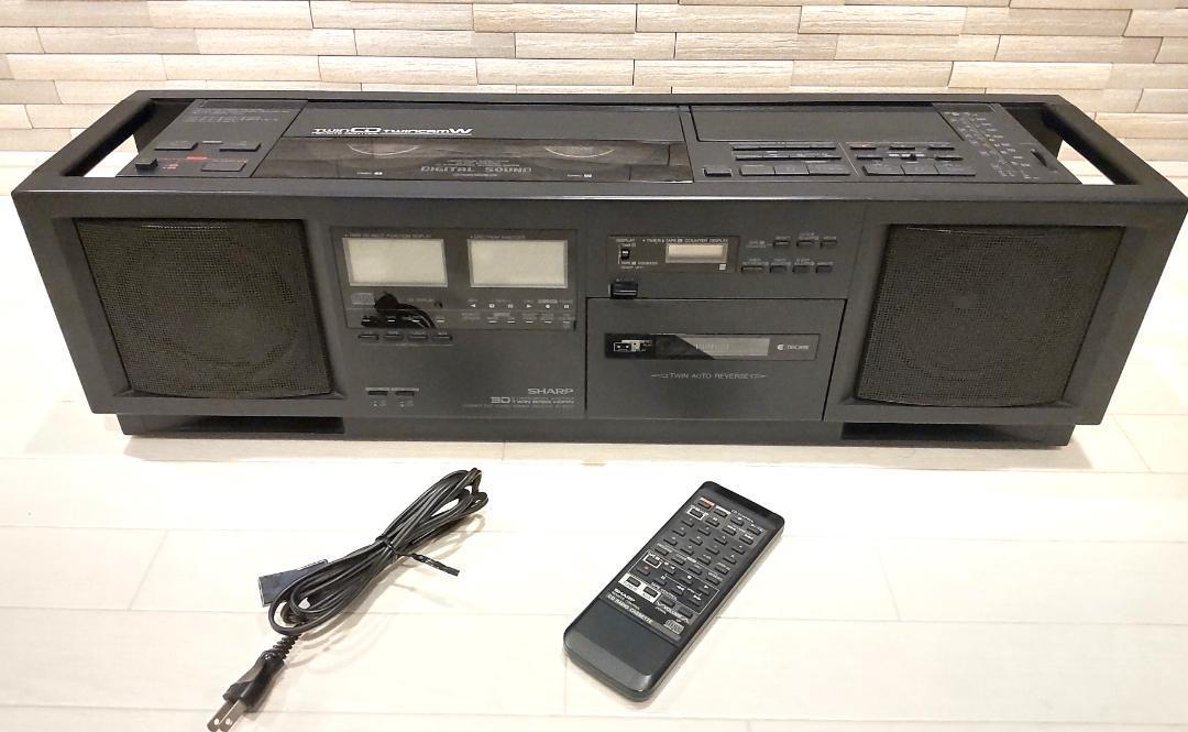 Yahoo!オークション - 希少 SHARP シャープ CDラジカセ QT-83CD ジャ