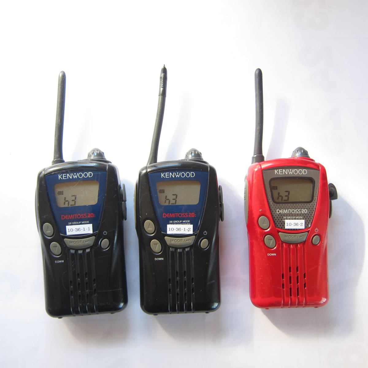 Yahoo!オークション - KENWOOD 特定小電力トランシーバー UBZ-LK20 3台
