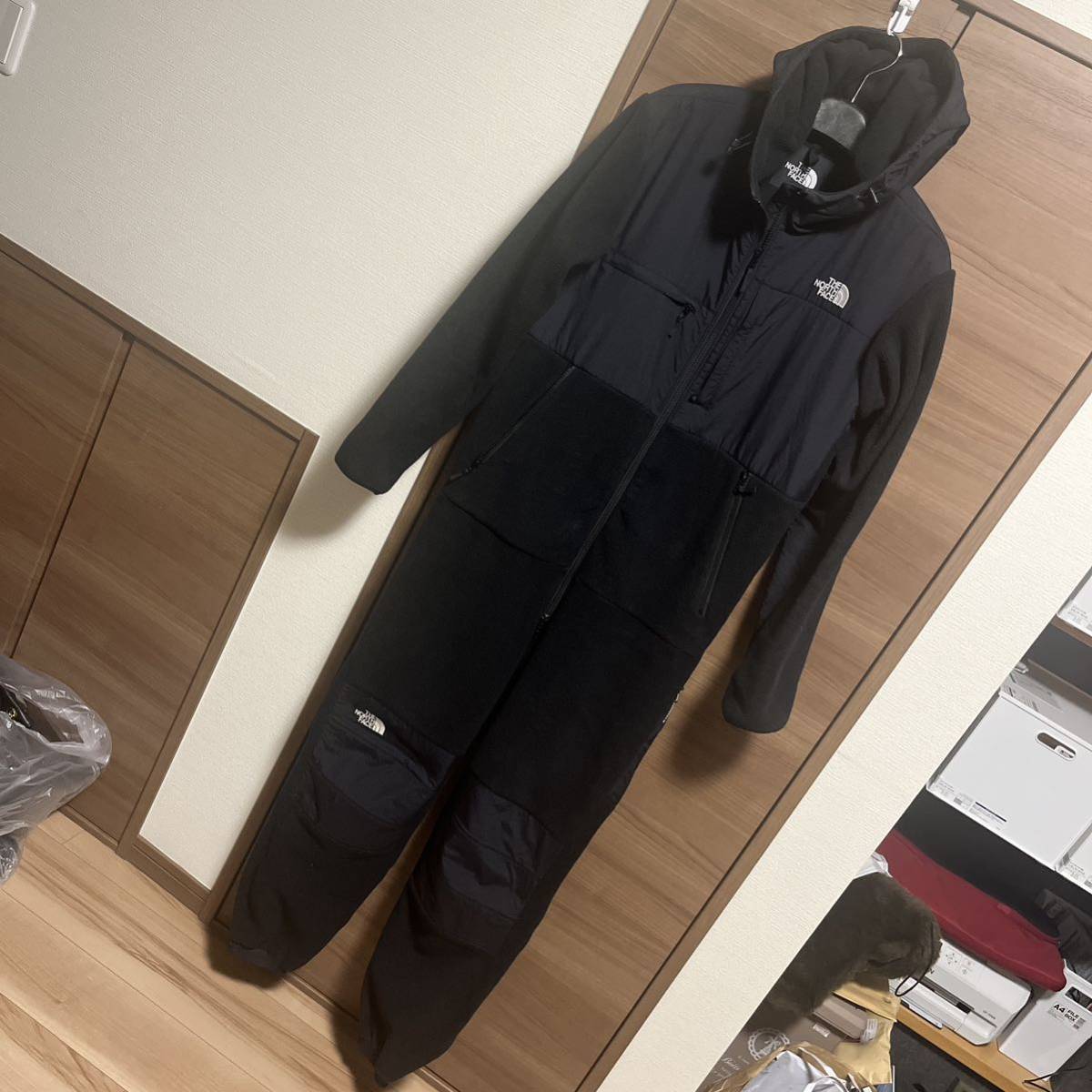 ノースフェイス デナリワンピース フリース デナリ オールインワン