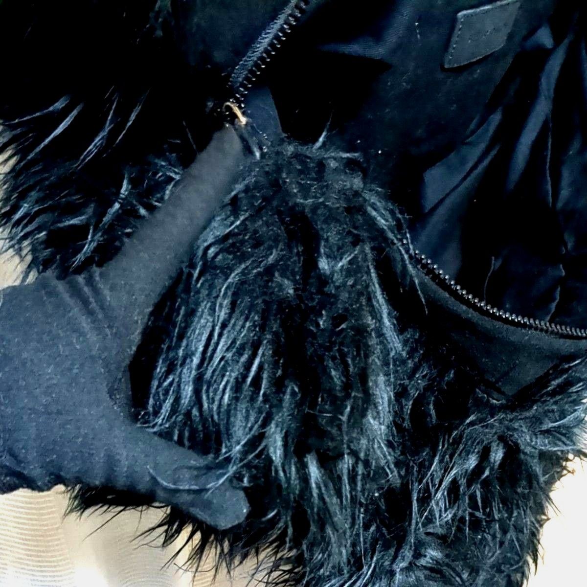 シーバイクロエSEE BY CHLOE ビッグフェイクファーバッグ 定価5万円