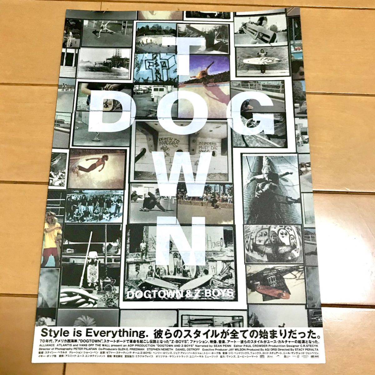 Yahoo!オークション - 【DOG TOWN & Z-BOYS】ポスター ドッグタウン do