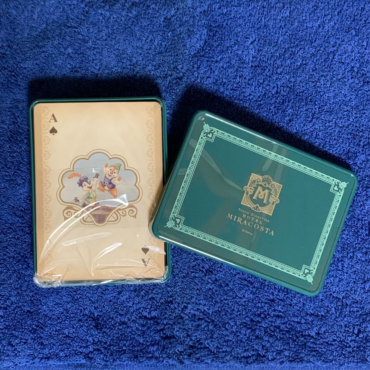 ホテルミラコスタ スイートルーム宿泊特典 バゲッジタグ トランプ