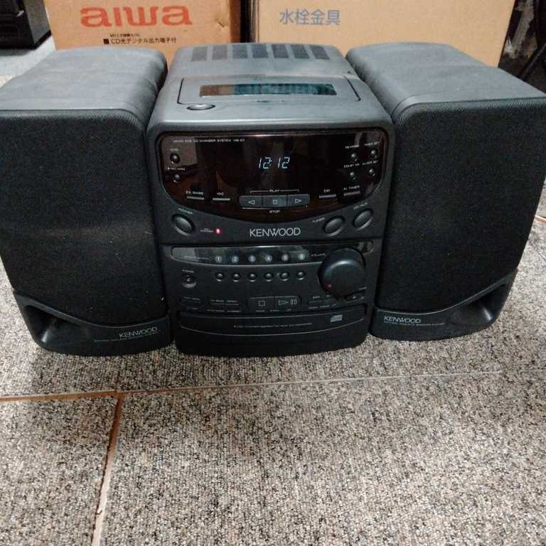 Yahoo!オークション - KENWOOD 6連装CDチェンジャー付きミニコンポ MS-