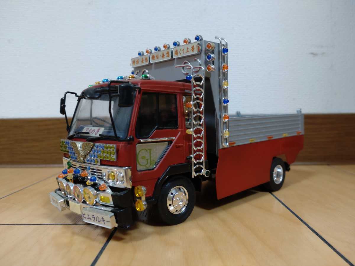 Yahoo!オークション - アオシマ ファイター 1/32 デコトラ ダンプ
