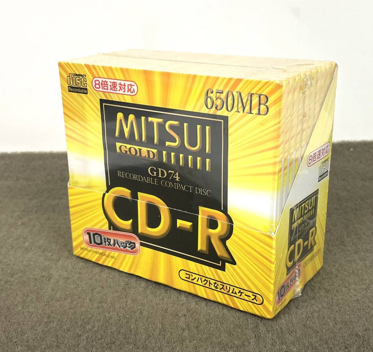 Yahoo!オークション - 未使用品 MITSUI GOLD CD-R GD74 10枚パック MA