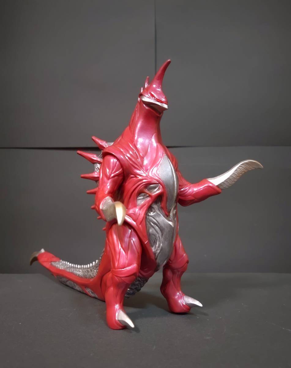 Yahoo!オークション - ゴジラ怪獣ソフビ ガイガンレクス リペイント完
