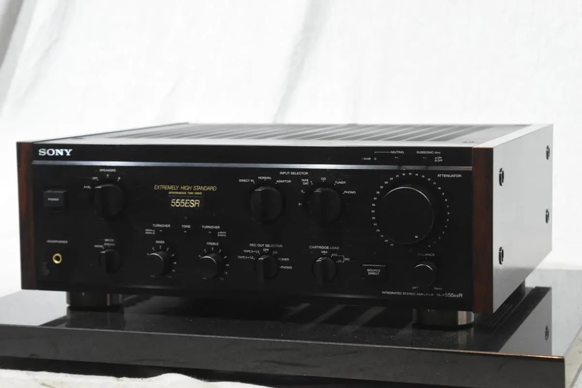 SONY プリメインアンプ TA-F555ESR ソニー オーディオ 【公式通販】