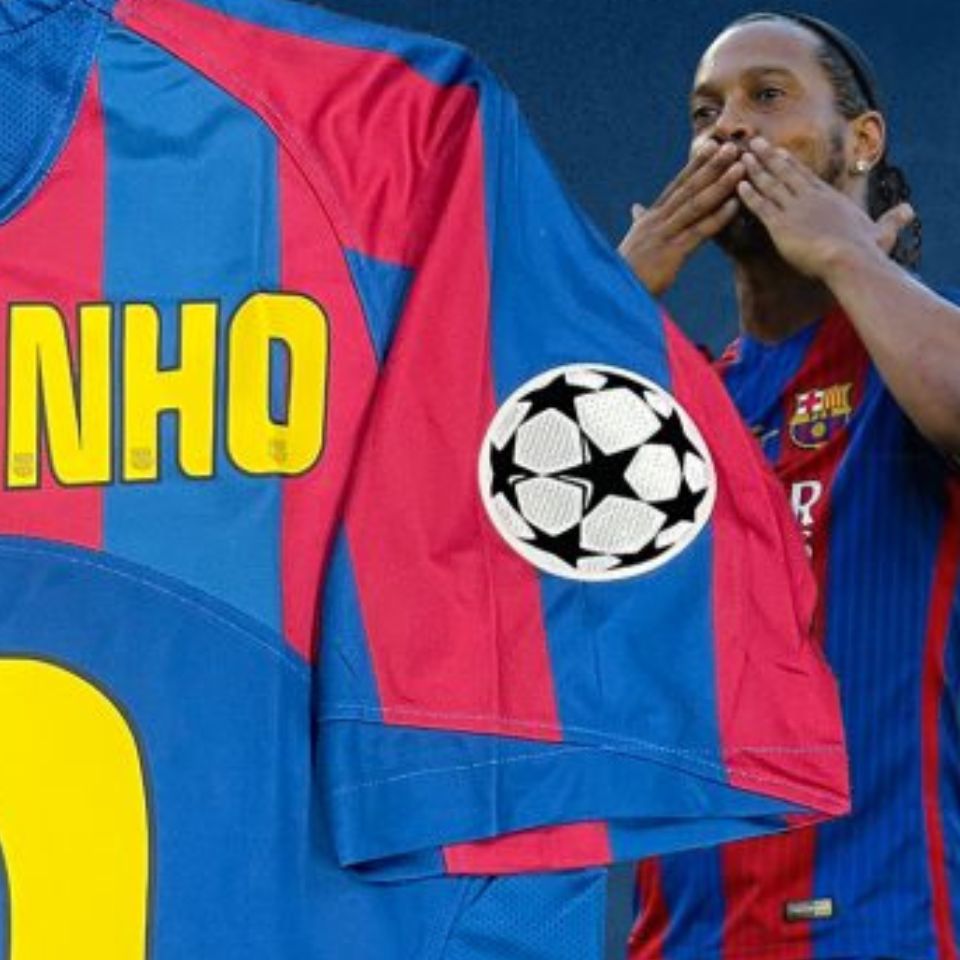 直筆サイン入り】ロナウジーニョ FCバルセロナユニフォームの販売