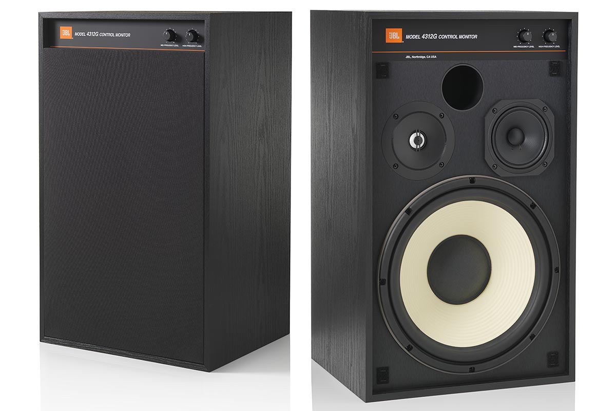 JBL伝統モニタースピーカーの新次元「4312G」。3ウェイ最新ユニット