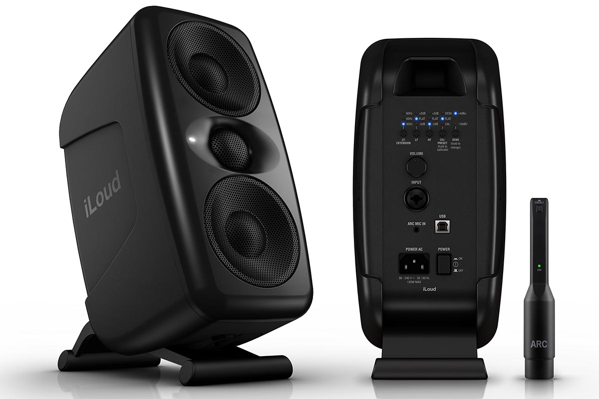 100W出力の小型モニタースピーカー「iLoud MTM」。バランス入力&自動音