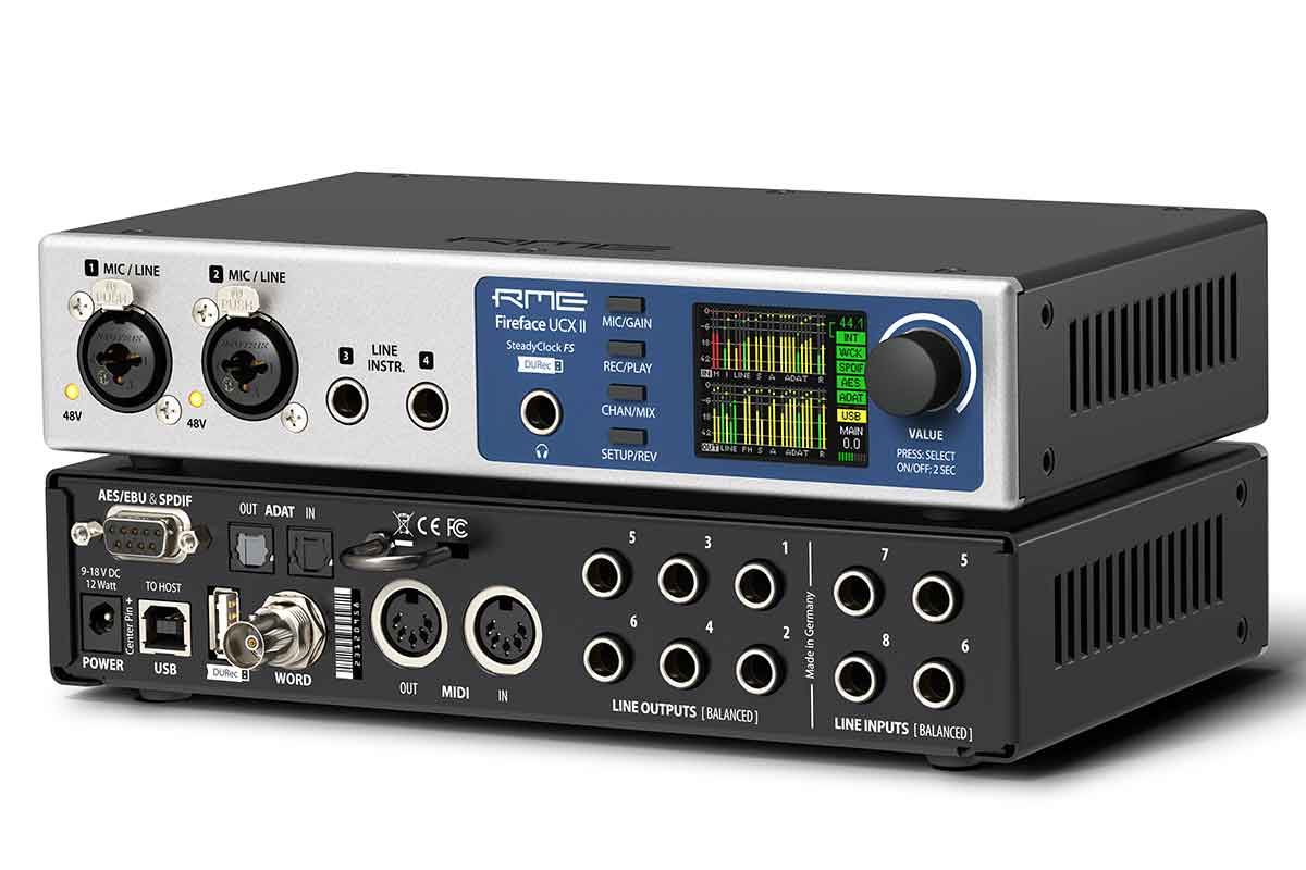 RME、iPadも繋がる「Fireface UCX II」。25年の技術・精度凝縮 - AV Watch